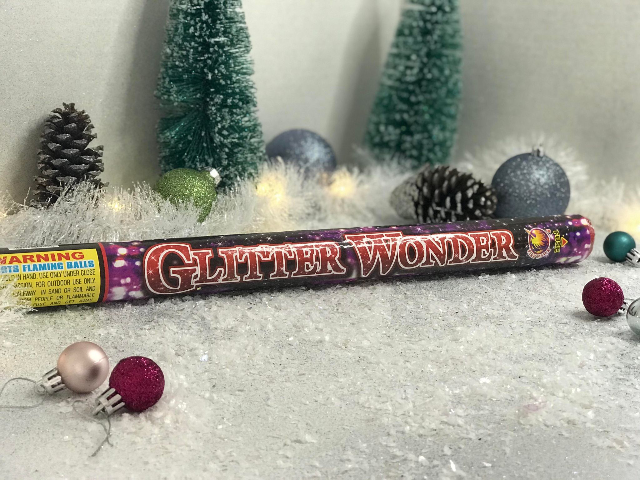 GLITTER WONDER (SINGLE CANDLE)