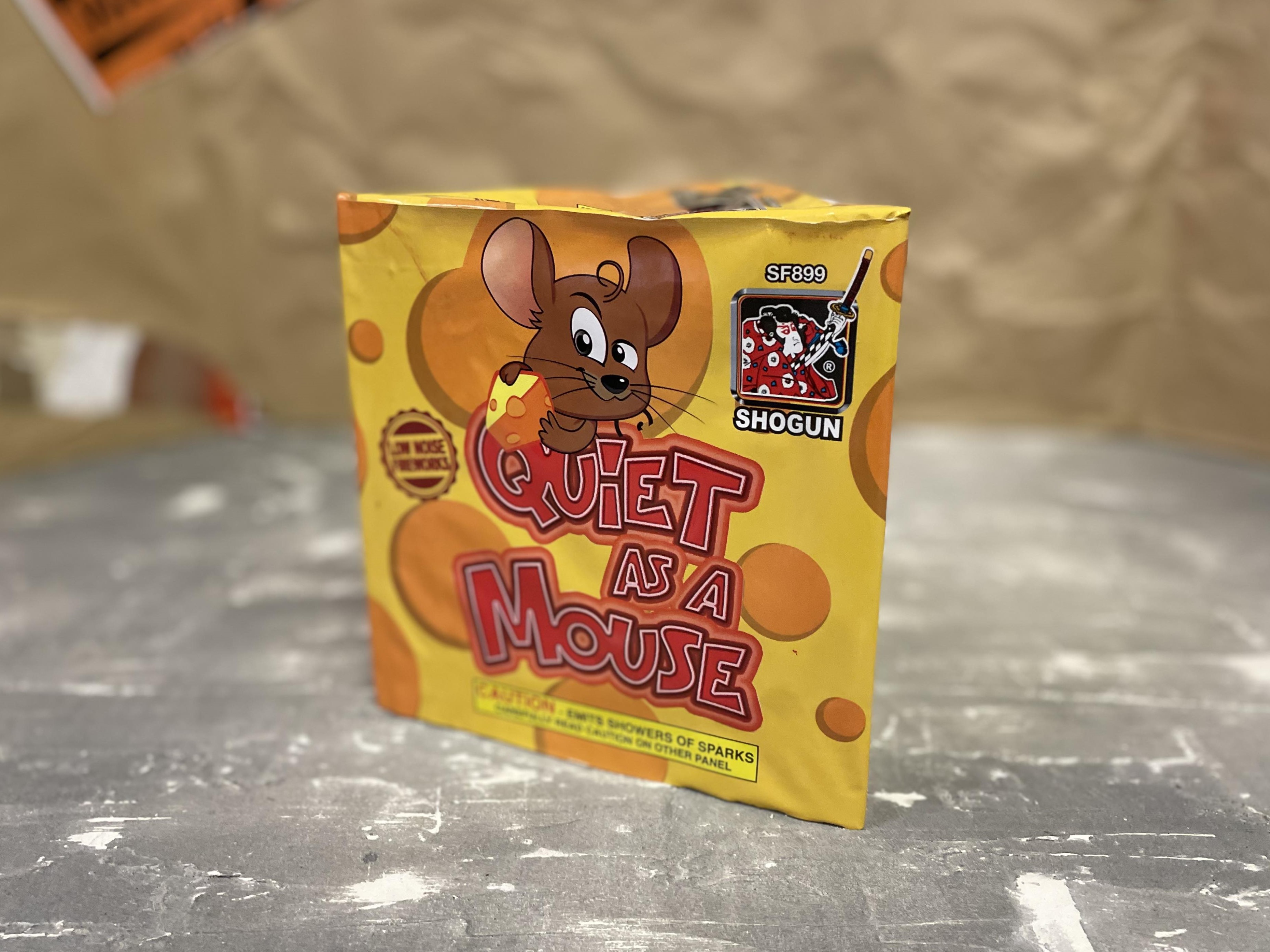 QUIET AS A MOUSE