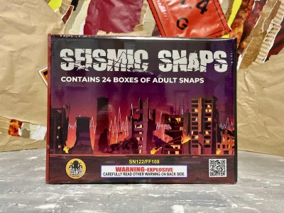 SEISMIC SNAPS CASE OF 24 PAKS product