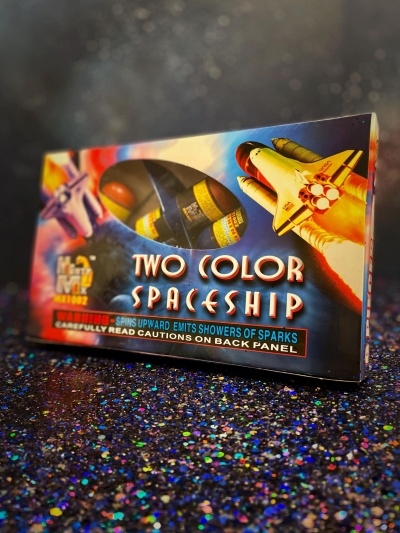TWO COLOR SPACE SHIP BOX OF 6 undefined