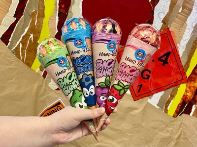 HAND HELD BACON SUNDAE product