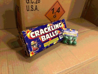 CRACKLING BALL BOX 