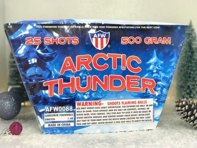 ARCTIC THUNDER product placed in winter theme set