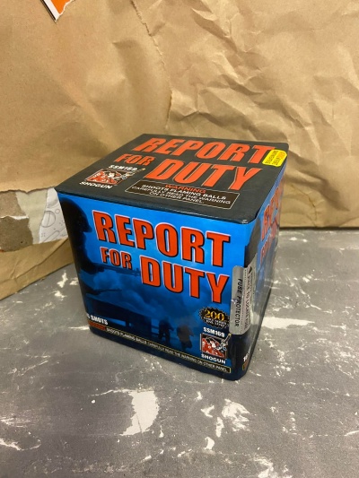 REPORT FOR DUTY product