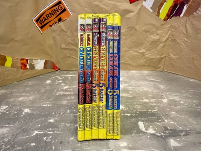5 BALL MAGICAL ASSORTED ROMAN CANDLE undefined